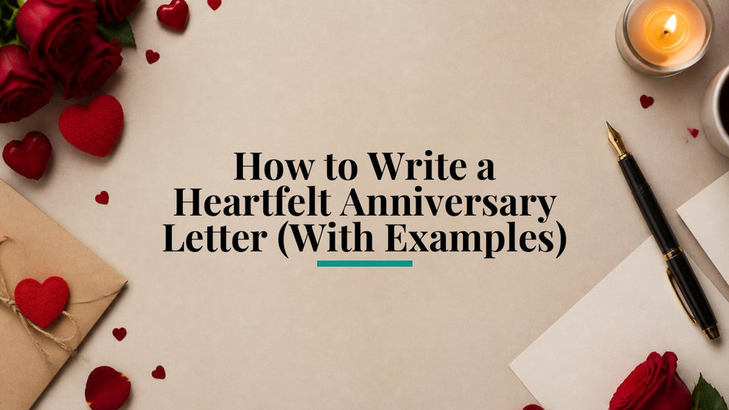 How to Write a Heartfelt Anniversary Letter (With Examples)