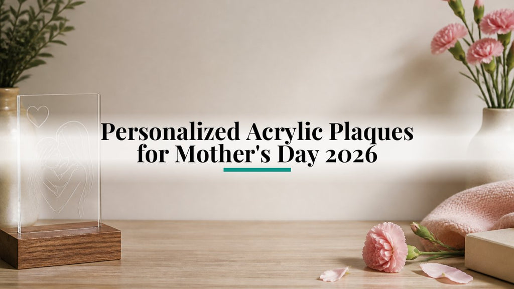 Personalized Acrylic Plaques for Mother's Day 2026